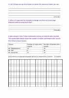 Page 10: YEAR 7 SCIENCE EXAMINATION - Kinross College