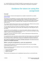 Page 3: Unit 8 Project management Model Assignment - ocr.org.uk · OCR Cambridge Technical model assignments are ... • If we have not specified a format for evidence learners are free to